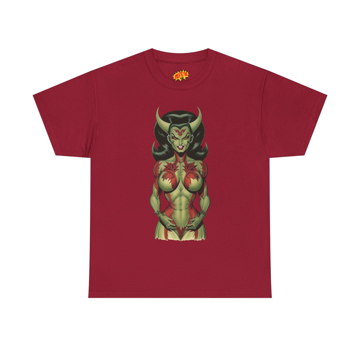 Flower Succubus Devil Fantasy Nature T-Shirt *Multiple Colors*