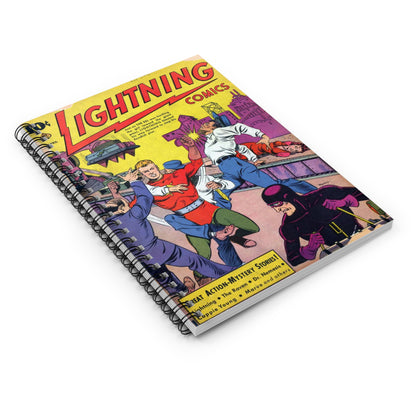 Lightning Comics April Spiral Notebook