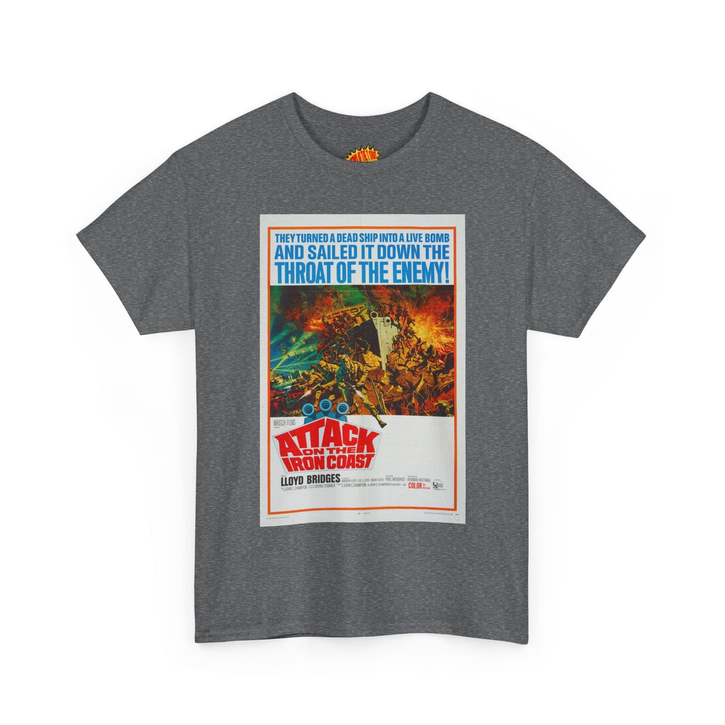 Attack on the Iron Coast Movie Poster T-Shirt *Multiple Colors*