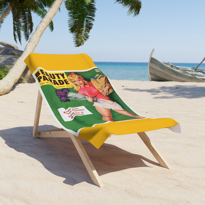 Beauty Parade Beach Towel Yellow