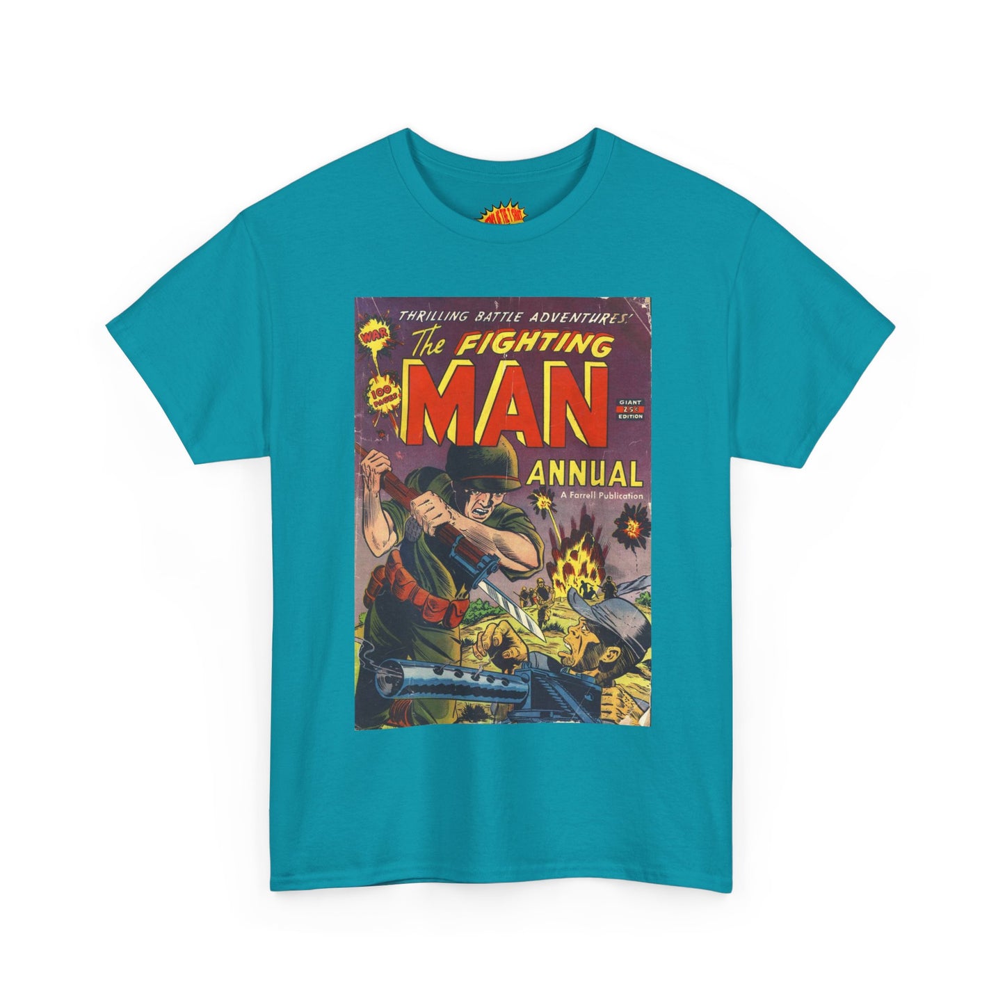 The Fighting Man Annual Comic Tee Shirt *Multiple Colors*
