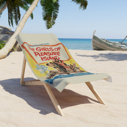 The Girls of Pleasure Island Beach Towel | Vintage Movie Poster Art Print Towel