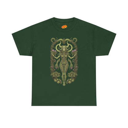 Dryad Flower Succubus Heavy Cotton Forest Dweller Tee Shirt