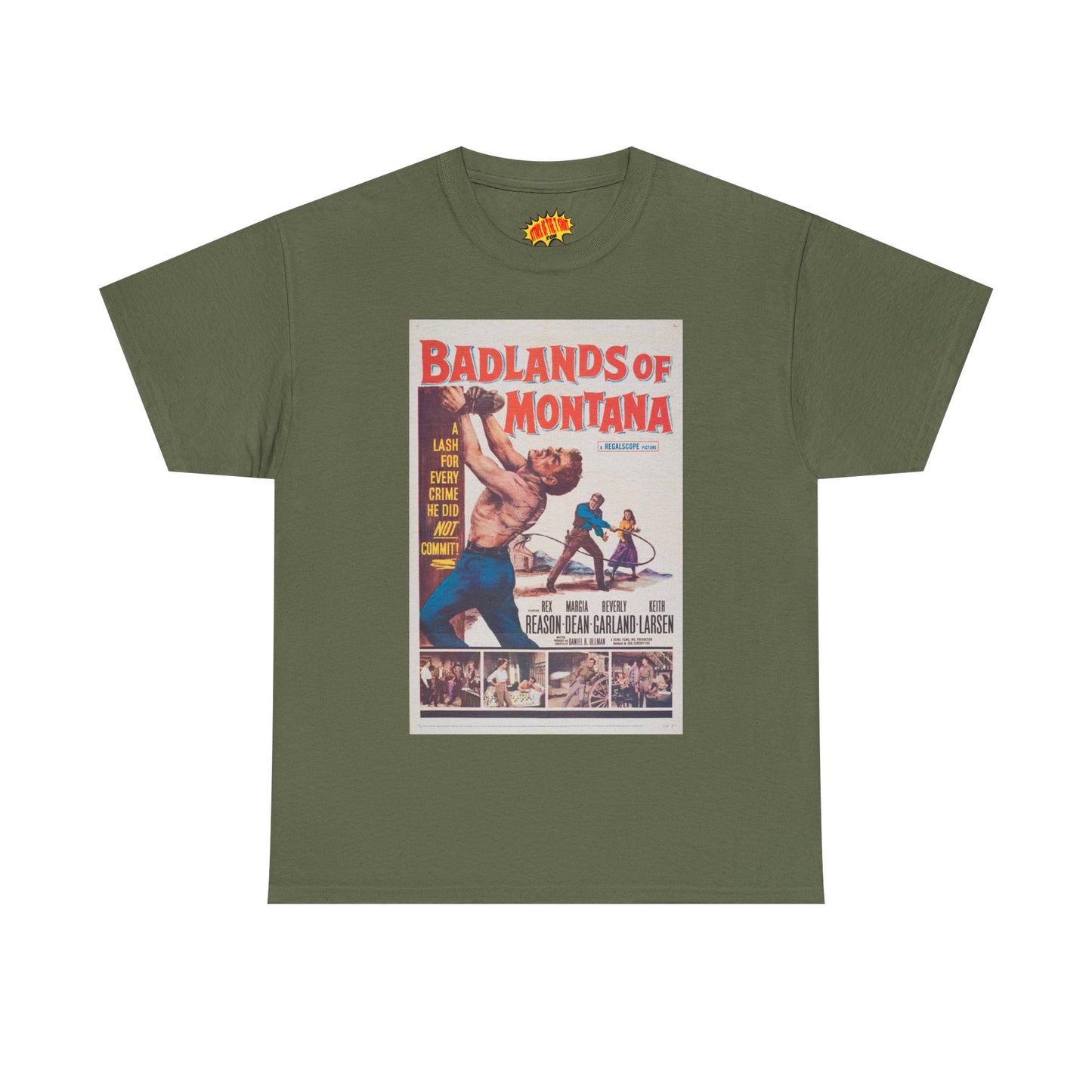 Badlands of Montana Movie Poster T-Shirt *Multiple Colors*