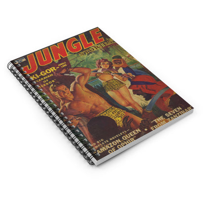 Jungle Stories Winter Comic Cover Notebook
