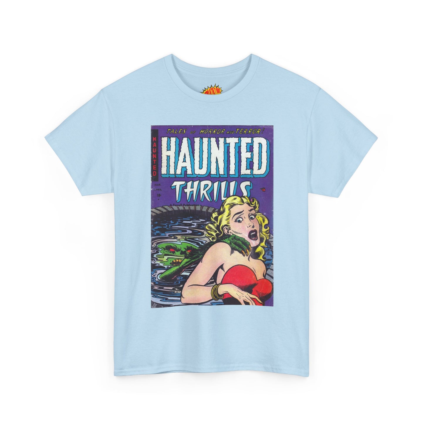 Haunted Thrills March - April Comic Tee Shirt *Multiple Colors*