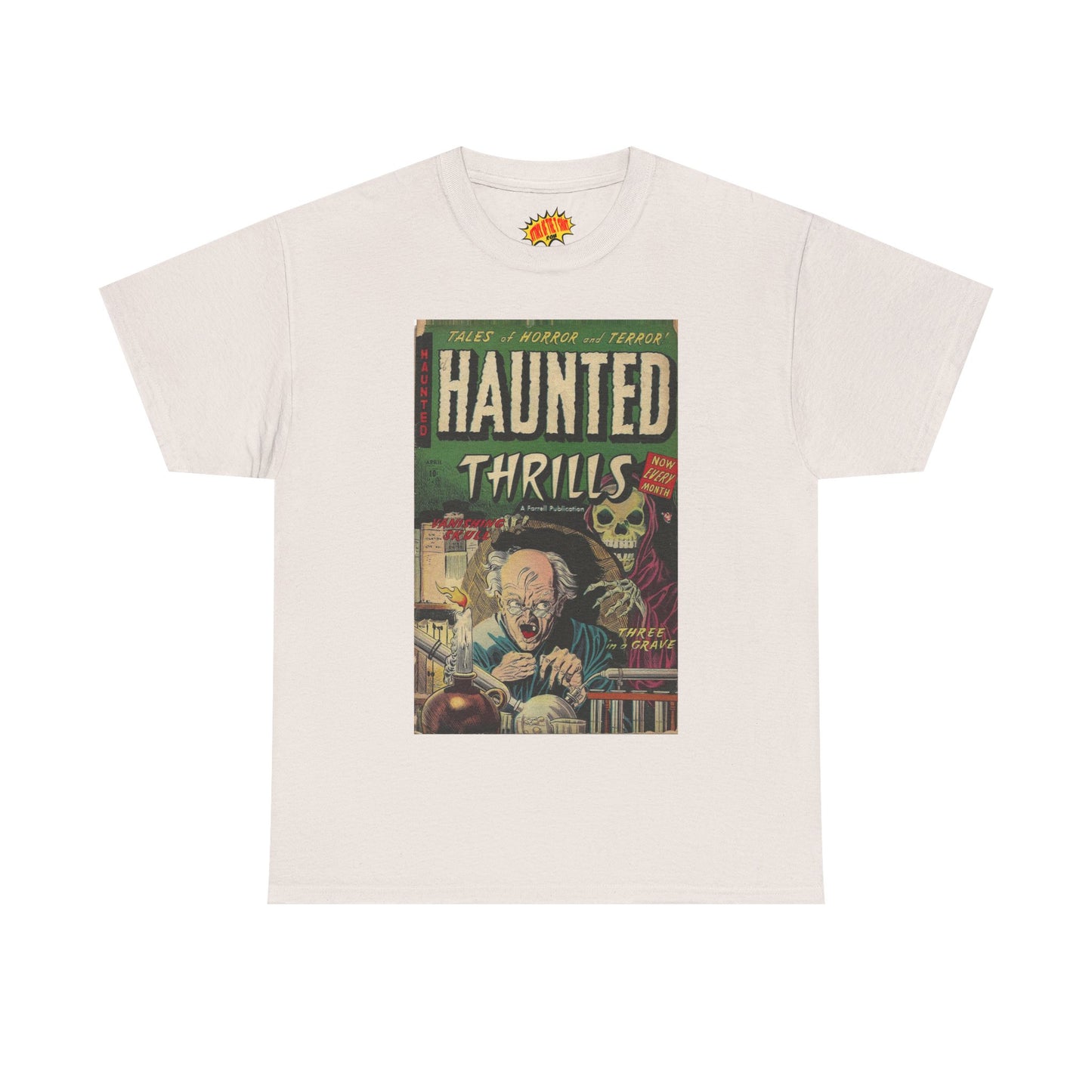 Haunted Thrills April Comic Tee Shirt *Multiple Colors*