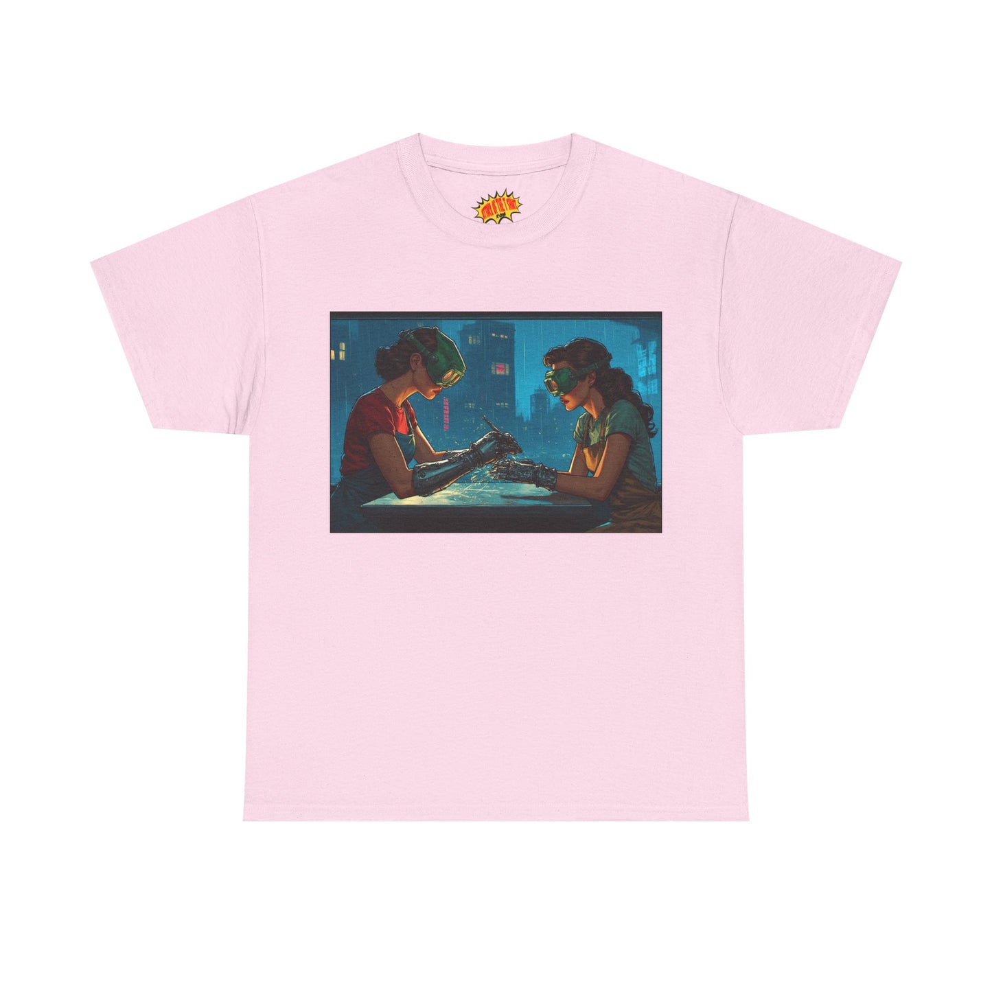 Cyberpunk Cyborg Hand Repair Scene T-Shirt *Multiple Colors*