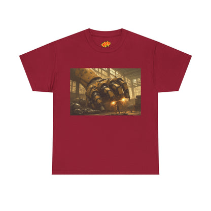 Anime Factory w/Welder & Mech Robot Hand T-Shirt