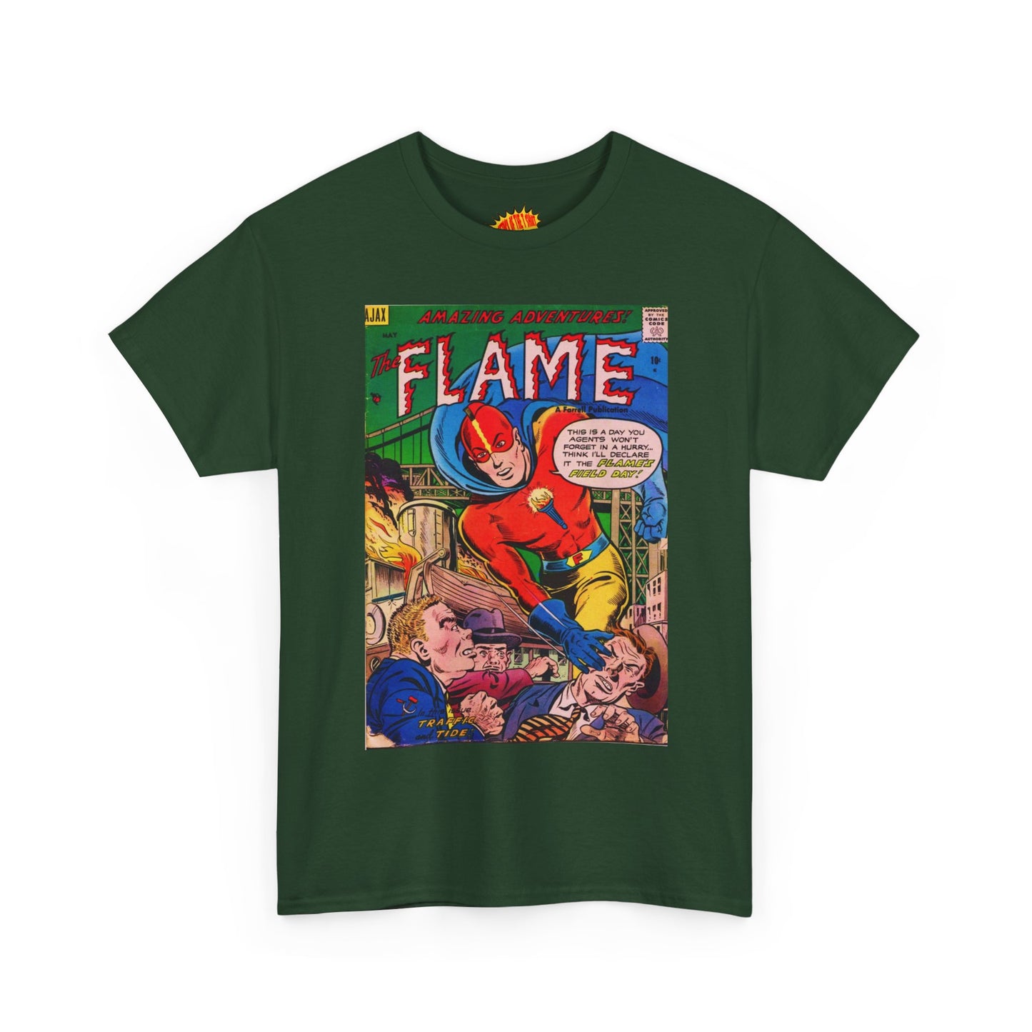 The Flame May Comic Tee Shirt *Multiple Colors*