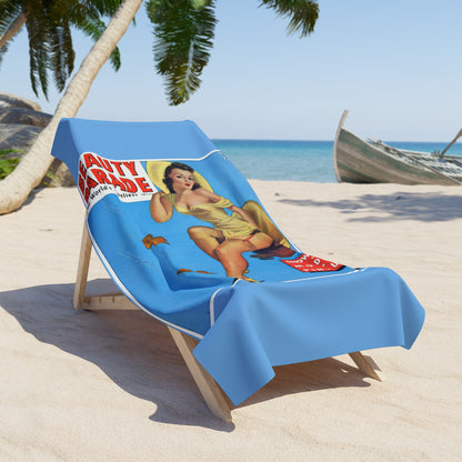 Beauty Parade Beach Towel Light Blue