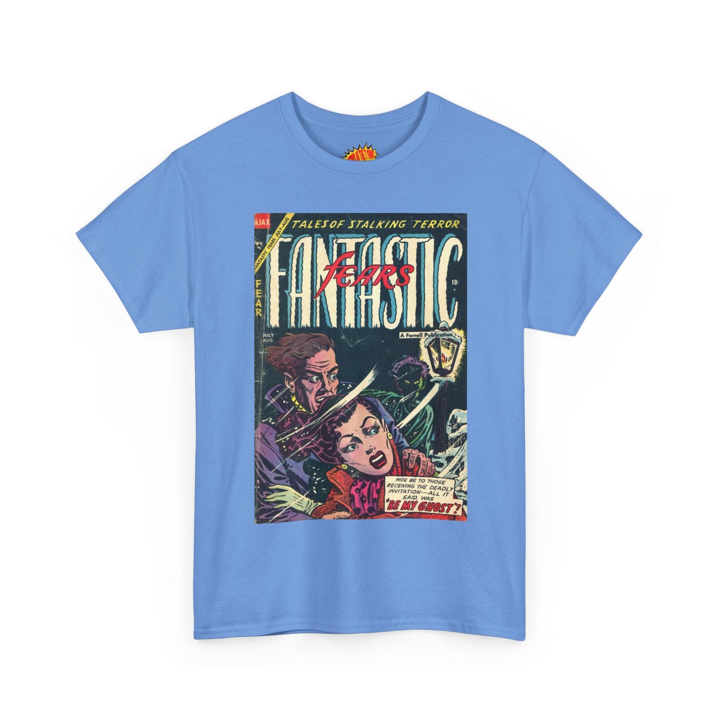 Fantastic Fears July - August Comic Tee Shirt *Multiple Colors*