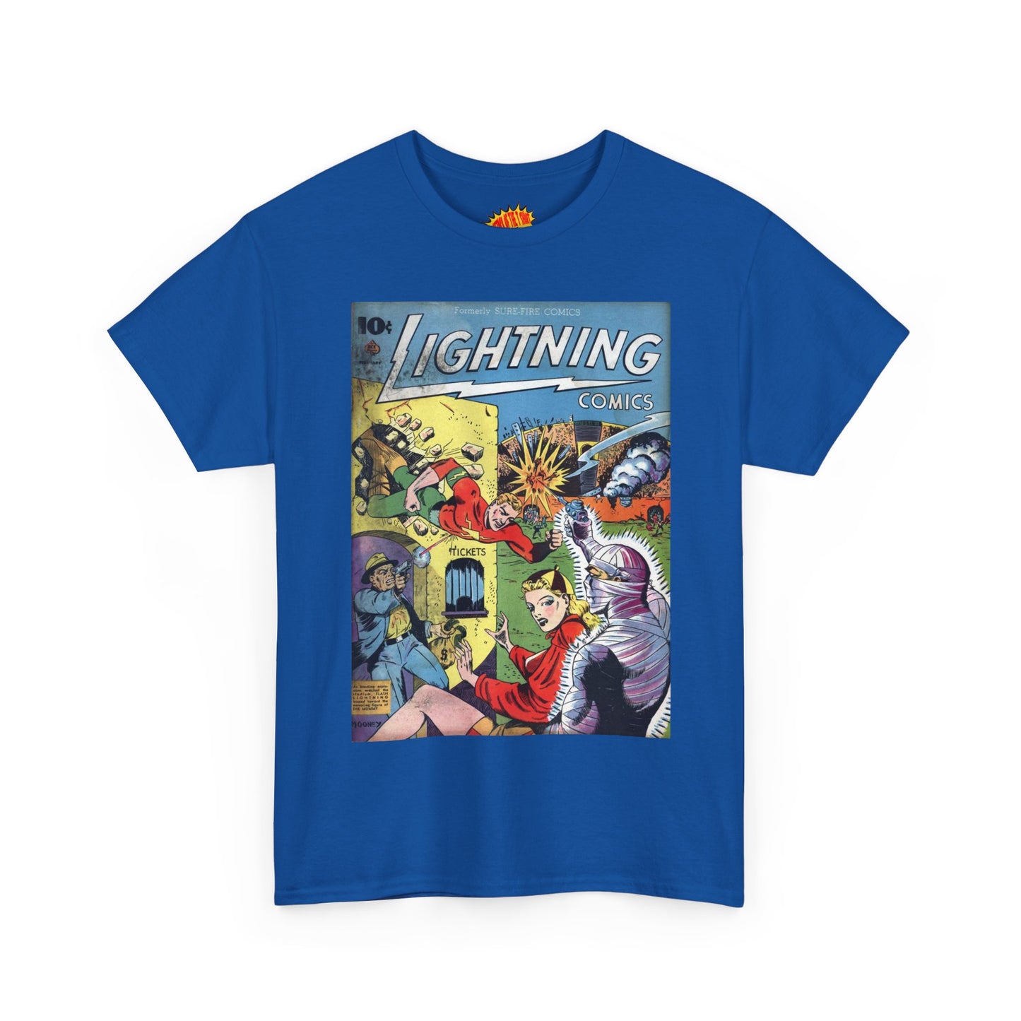 Lightning Comics February Comic Tee Shirt *Multiple Colors*