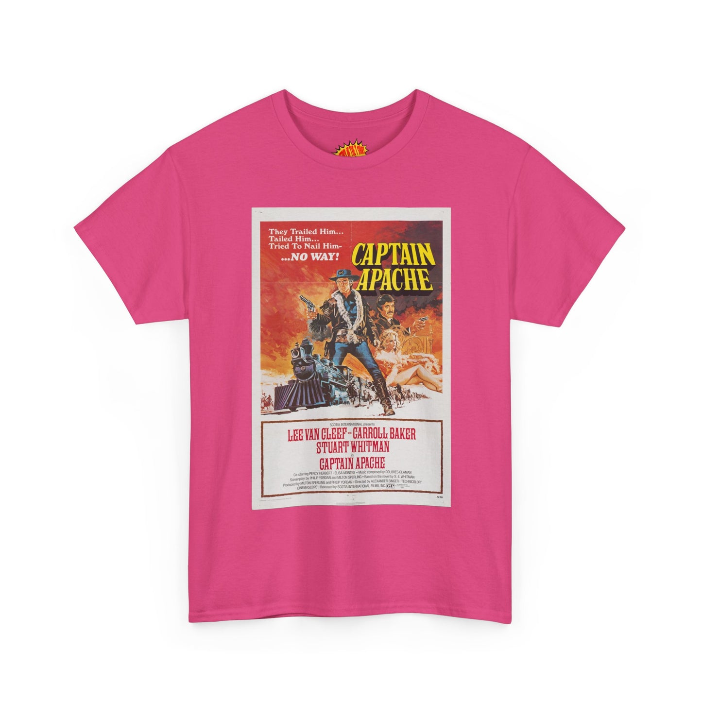 Captain Apache Movie Poster T-Shirt *Multiple Colors*