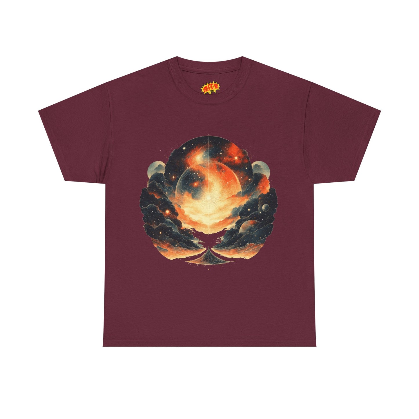 Moonscape w/Clouds Graphic Tee Shirt *Multiple Colors*
