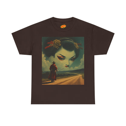 Travelling Samurai w/Sky Woman T-Shirt