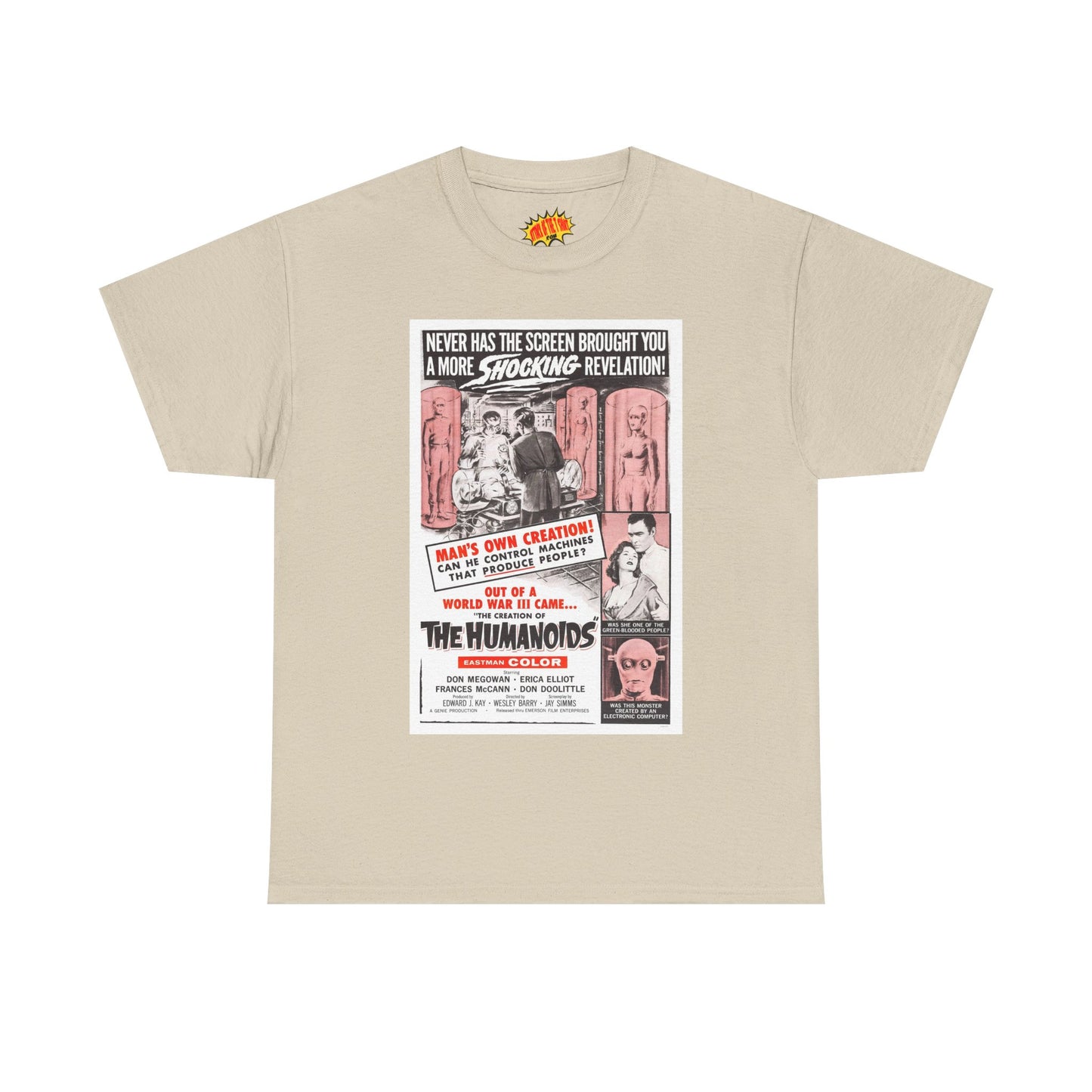 The Creation of the Humanoids Movie Poster T-Shirt *Multiple Colors*