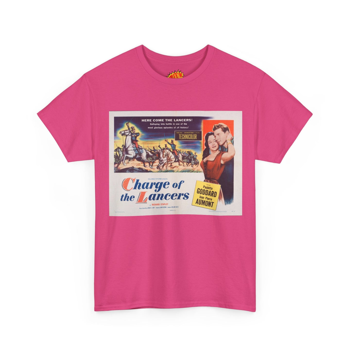 Charge of the Lancers Movie Poster T-Shirt *Multiple Colors*