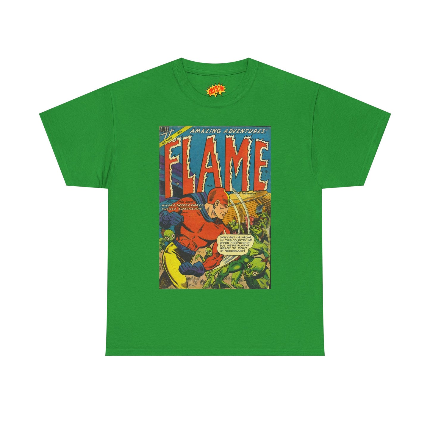 The Flame March Comic Tee Shirt *Multiple Colors*