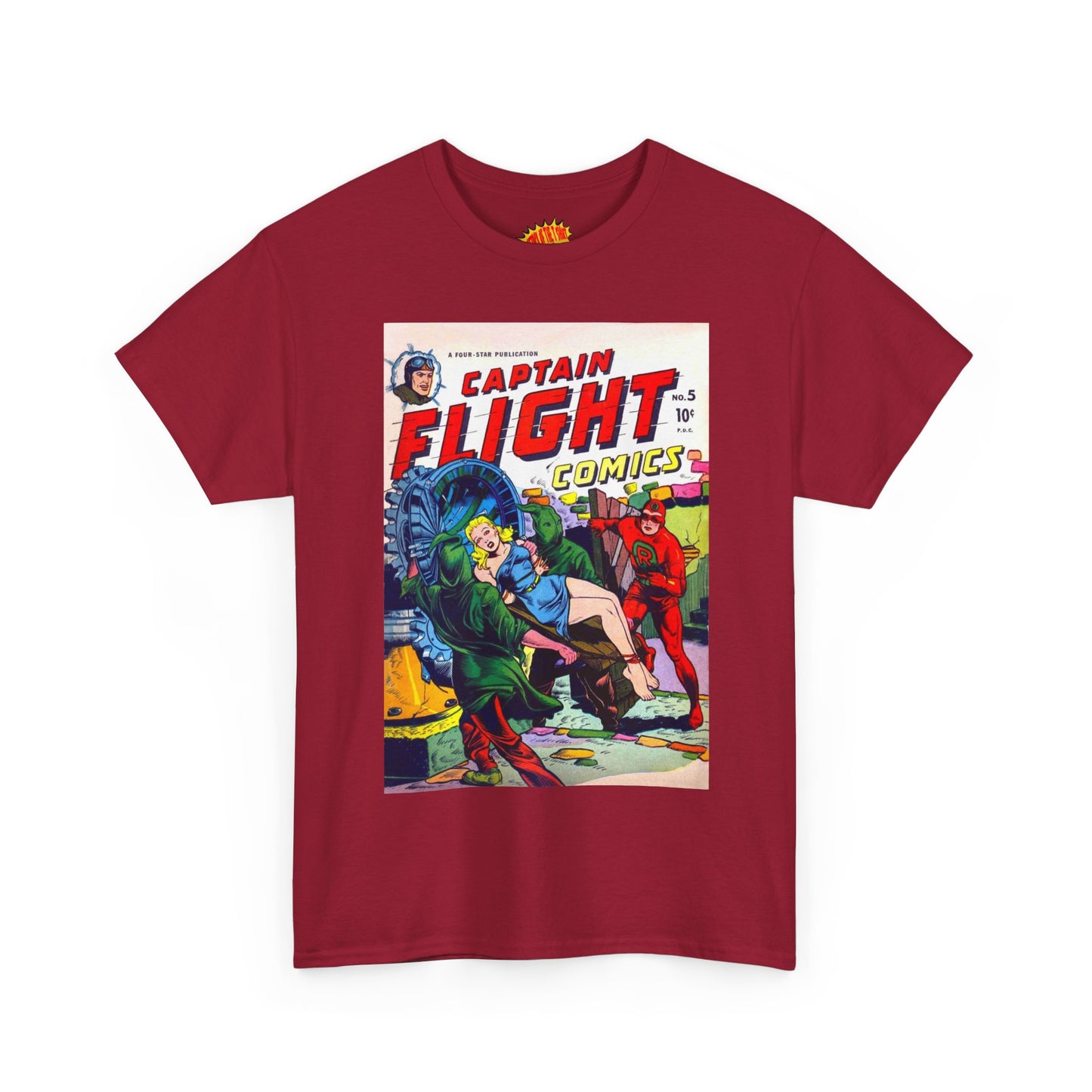 Captain Flight No. 5 Comic Tee Shirt *Multiple Colors*