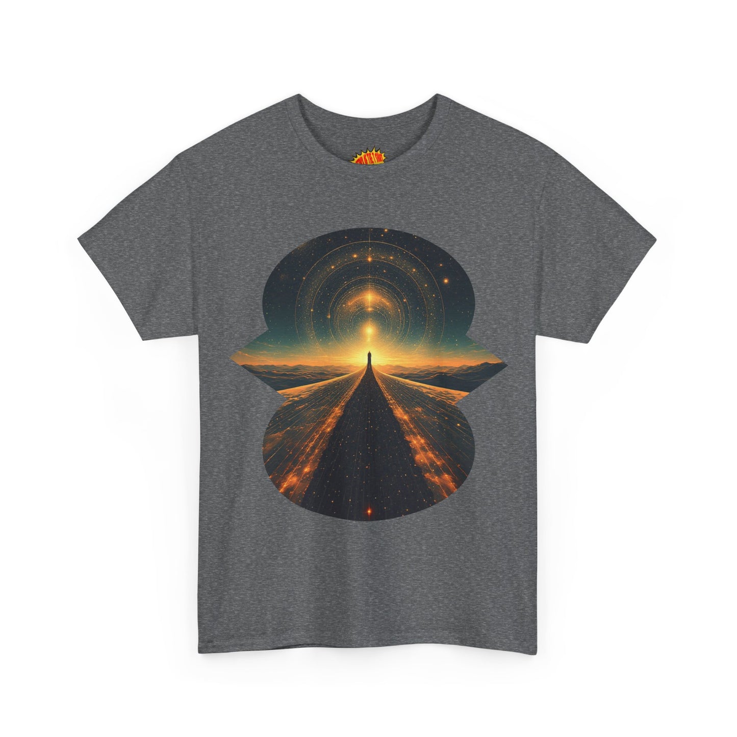 Cosmic Path Space Graphic Art Tee Shirt *Multiple Colors*