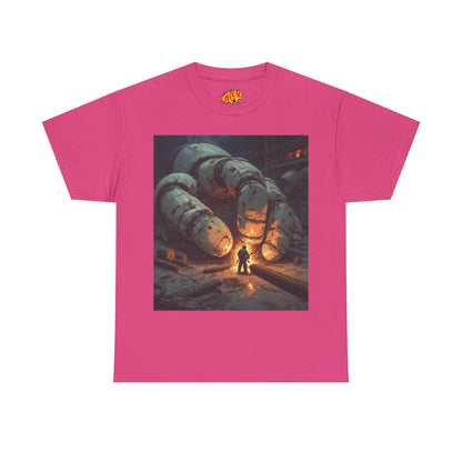 Anime Factory Welder w/Giant Robot Mech Hand T-Shirt