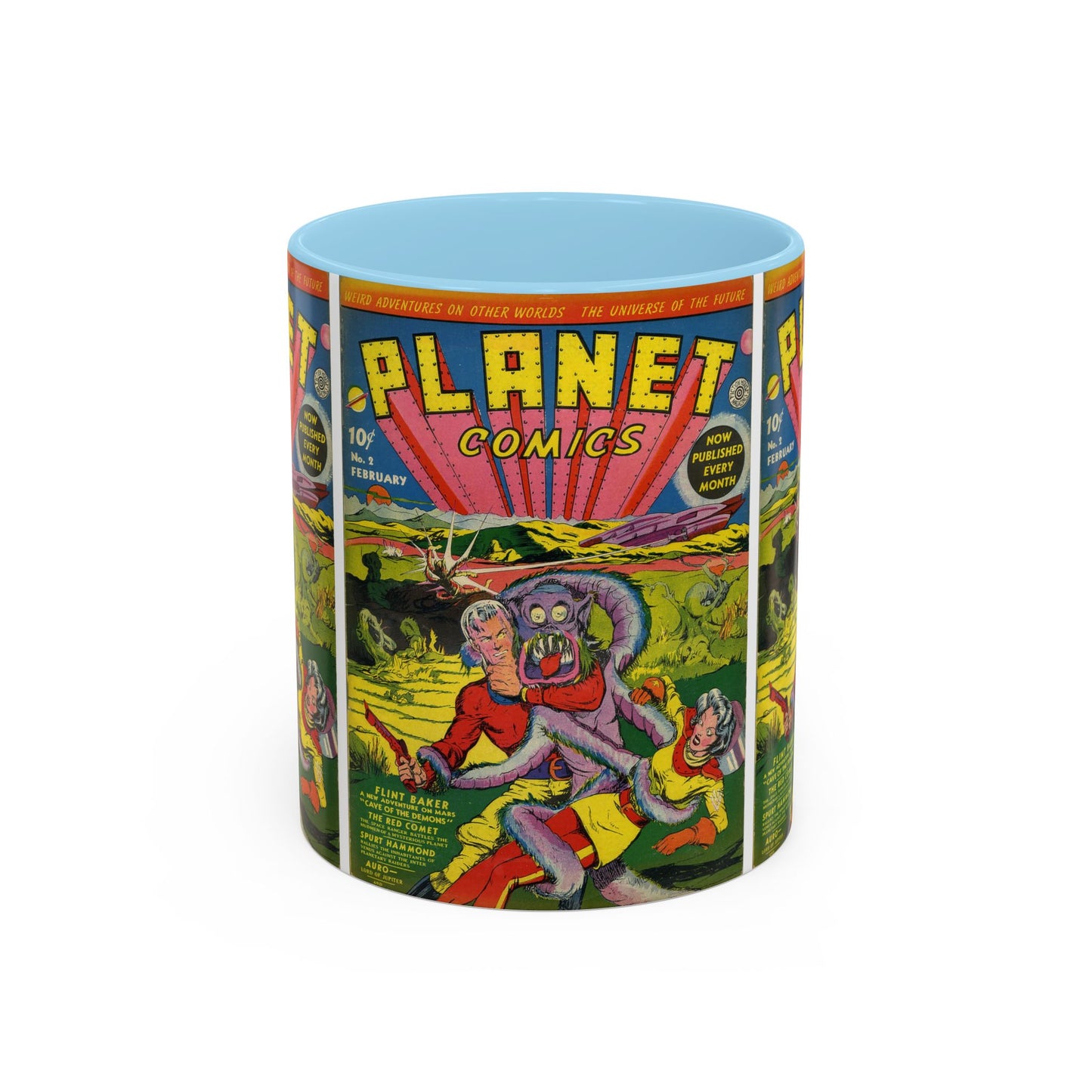 Planet Comics #2 Mug, 11oz