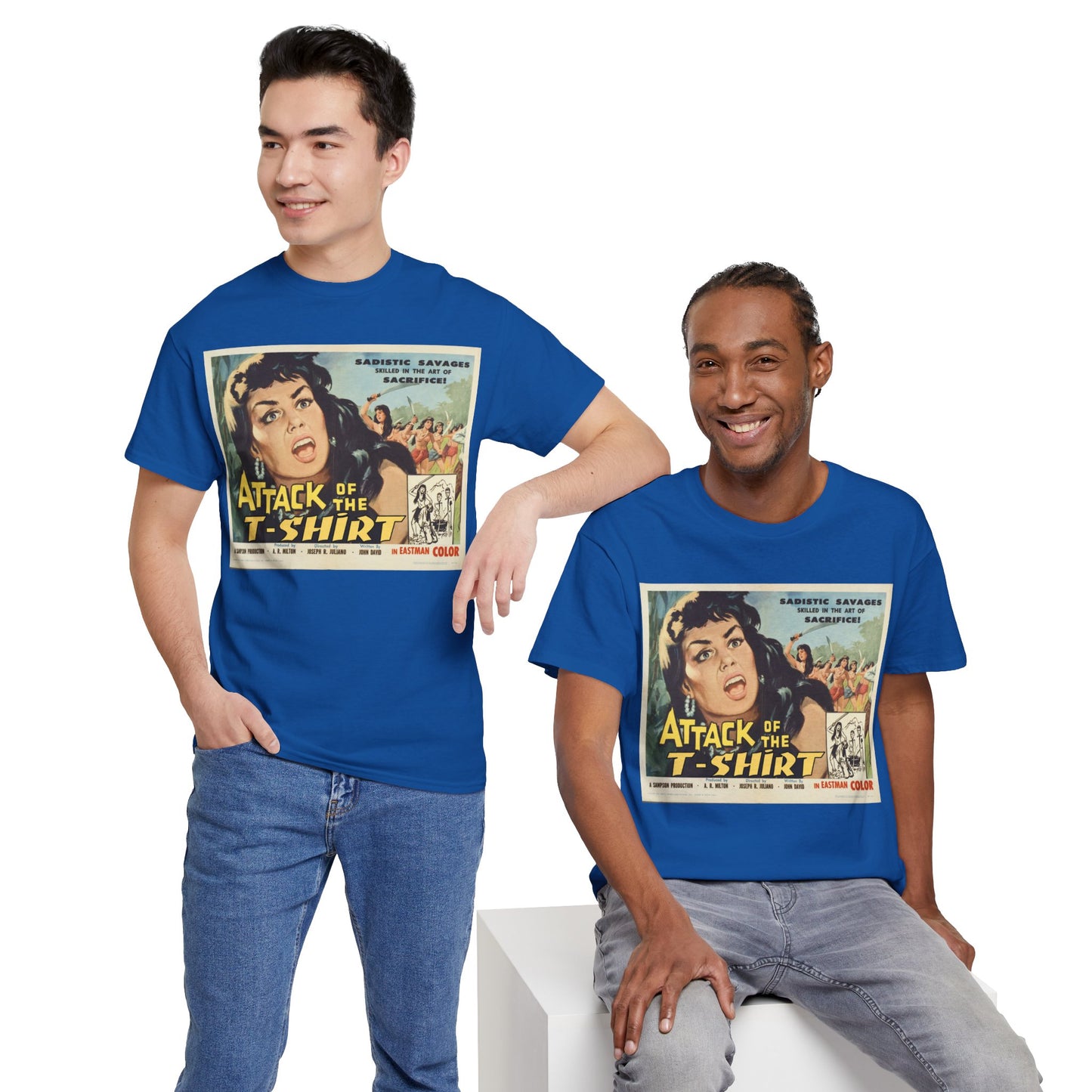 Attack of the T-Shirt Movie Poster T-Shirt