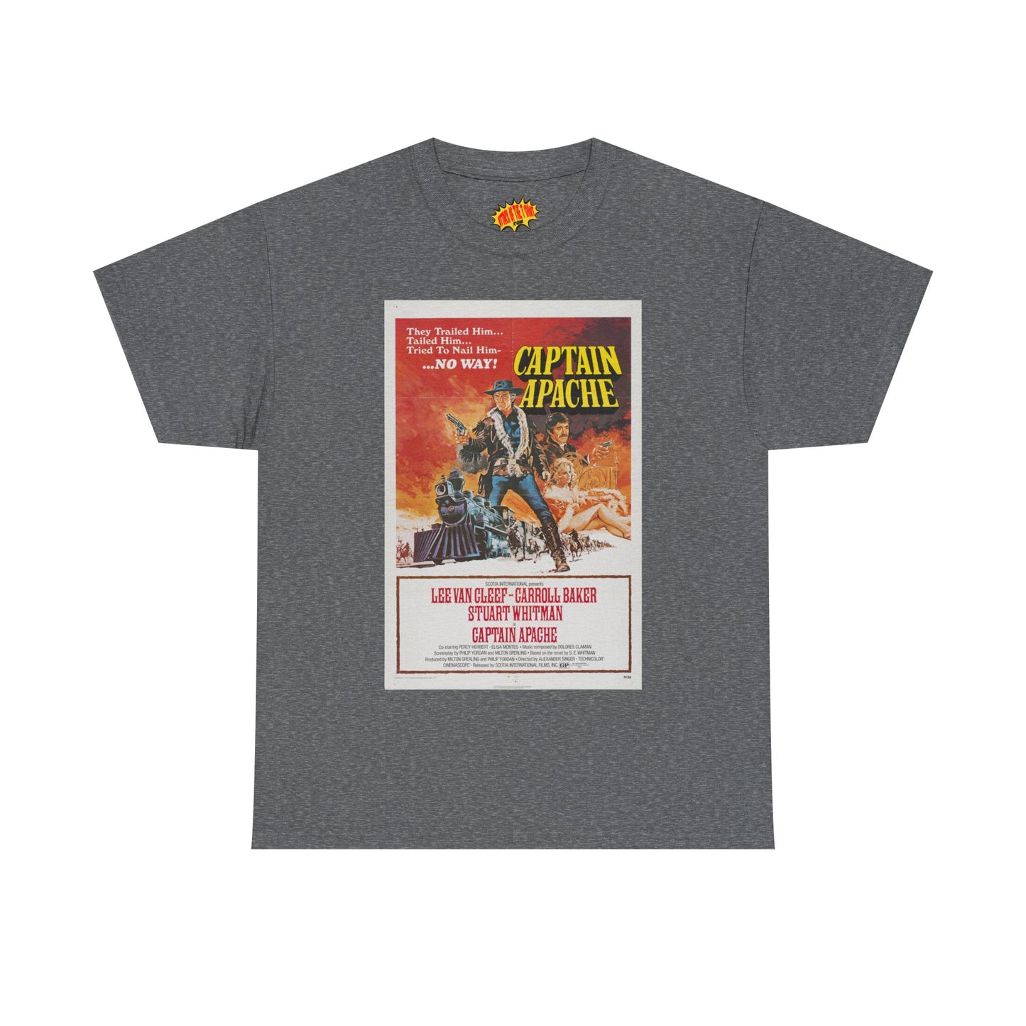 Captain Apache Movie Poster T-Shirt *Multiple Colors*