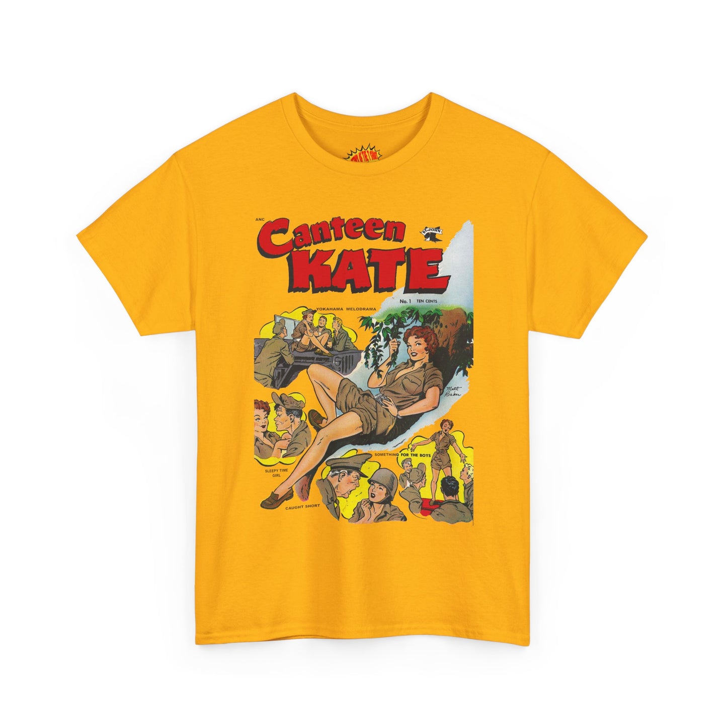 Canteen Kate #1 - Heavy Cotton Tee *Many Sizes and Colors Available*