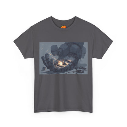 Anime Robot Mech Hand Welder Scene T-Shirt