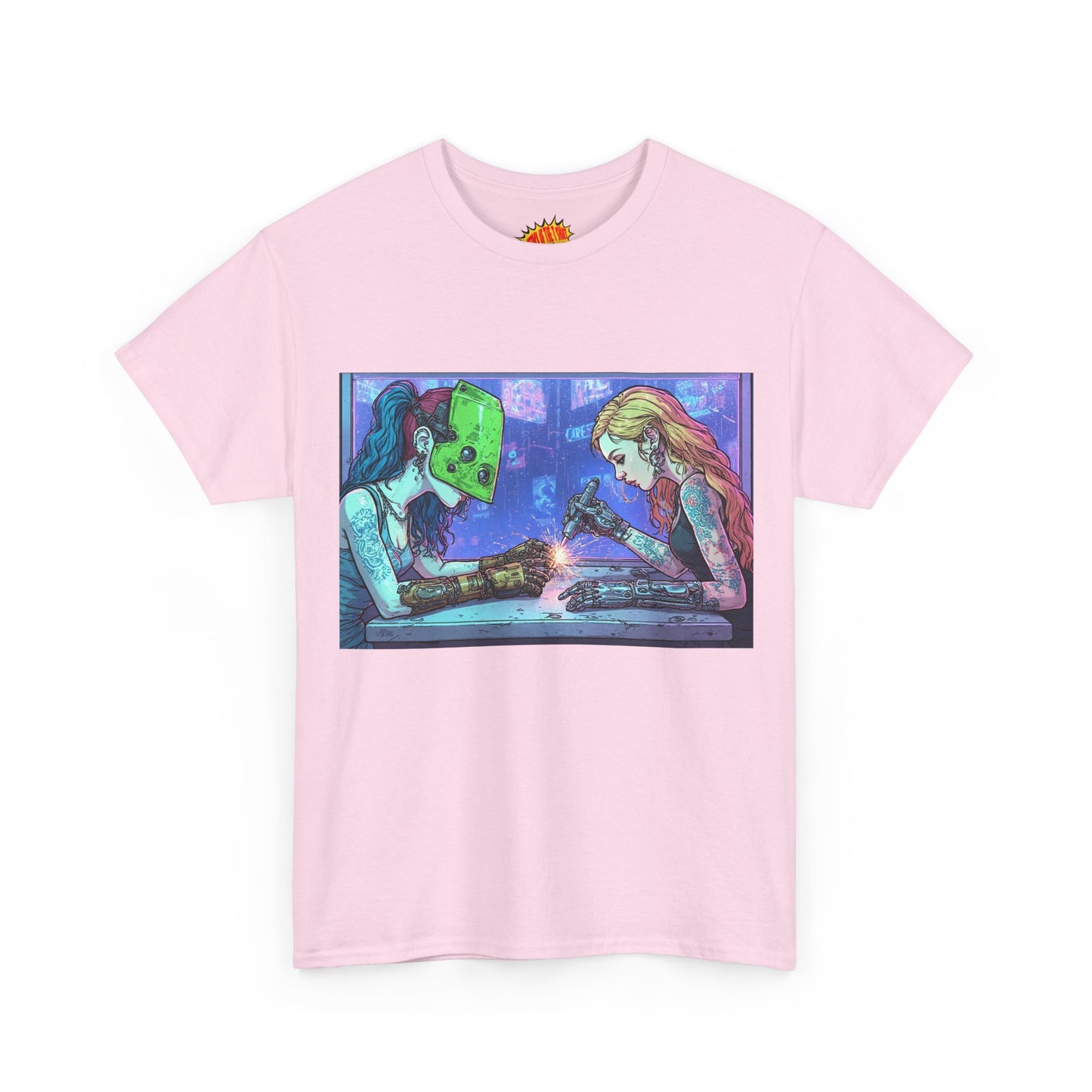 Robot Hands Manicure Cyberpunk T-Shirt *Multiple Colors*