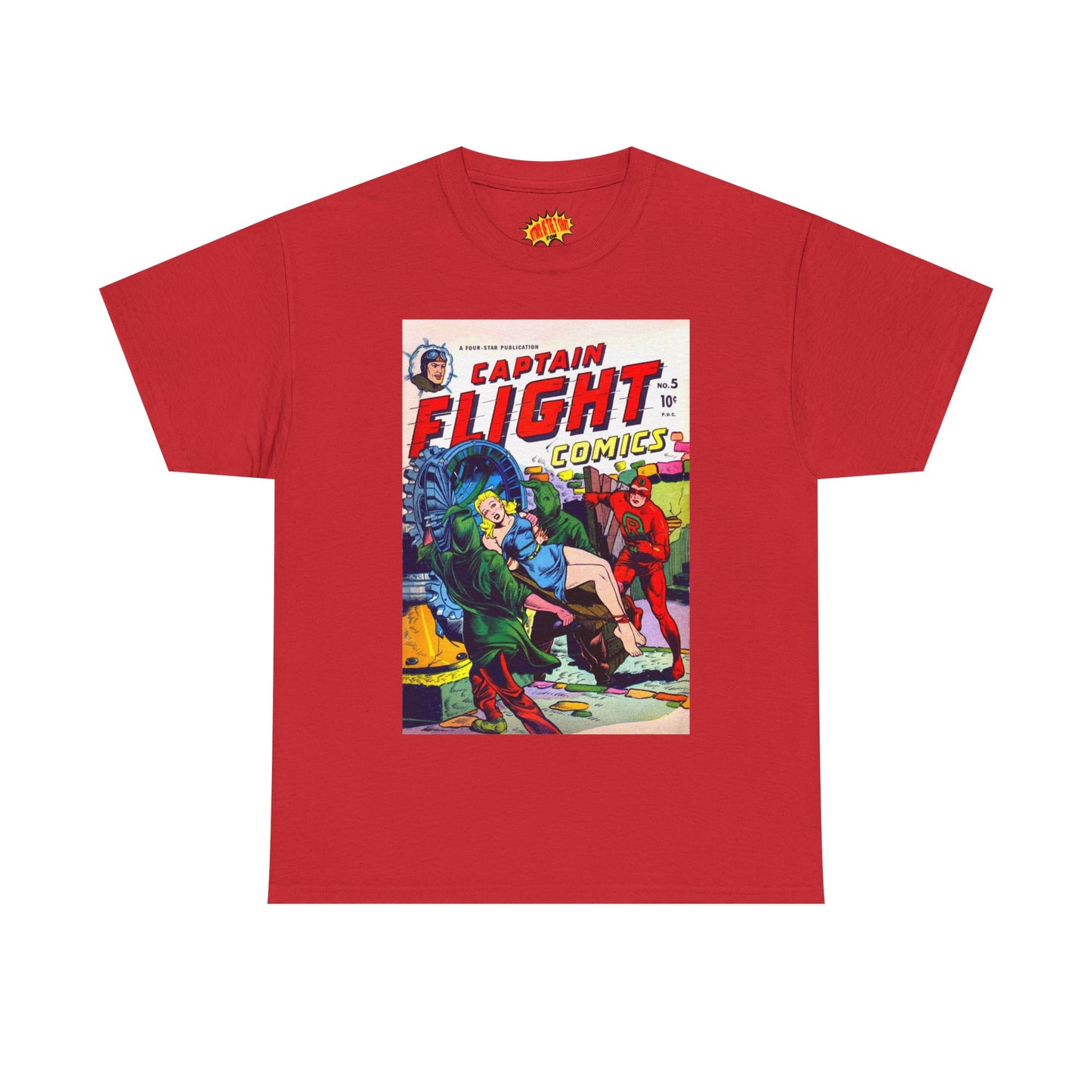 Captain Flight No. 5 Comic Tee Shirt *Multiple Colors*