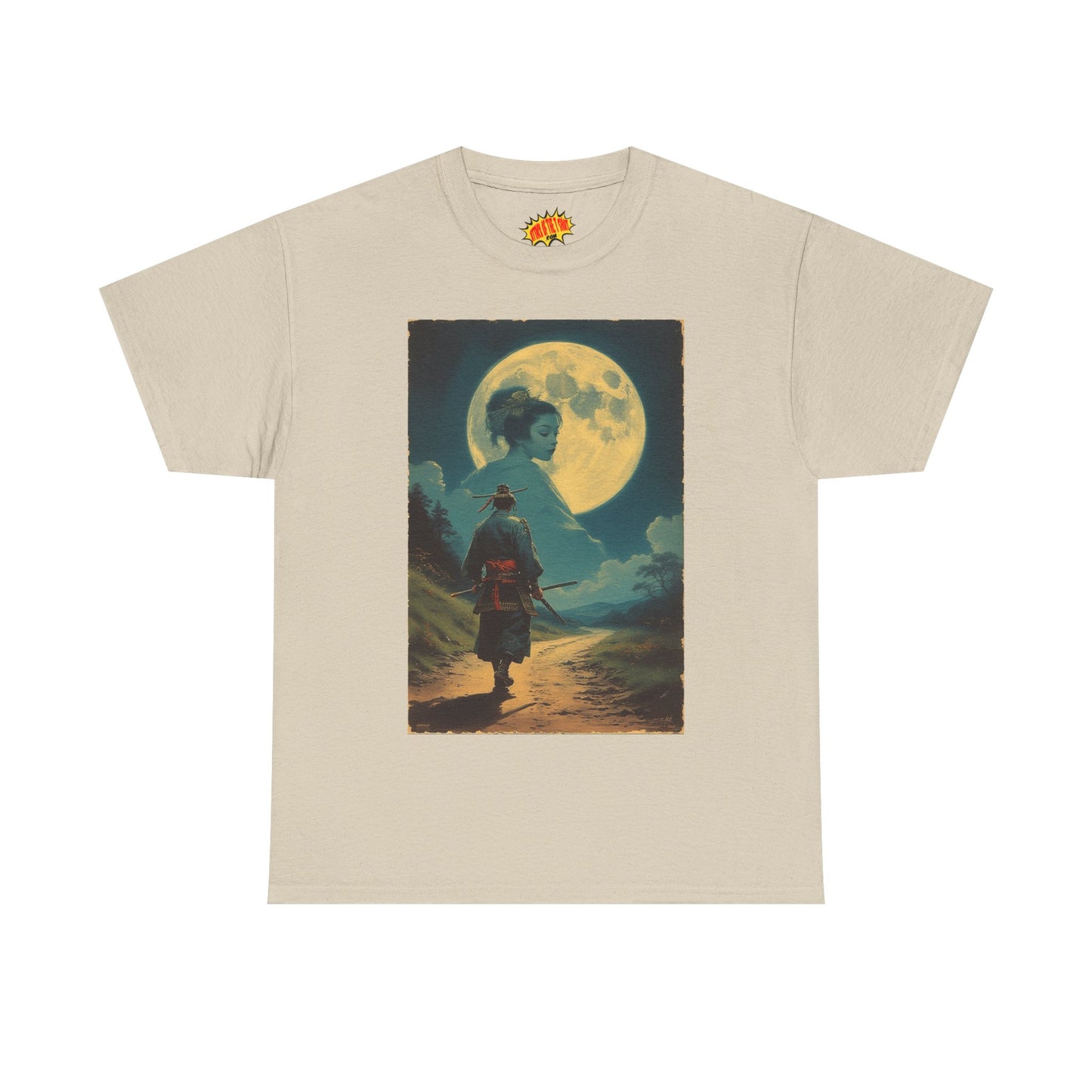 Travelling Samurai w/Cloud Woman T-Shirt *Multiple Colors*