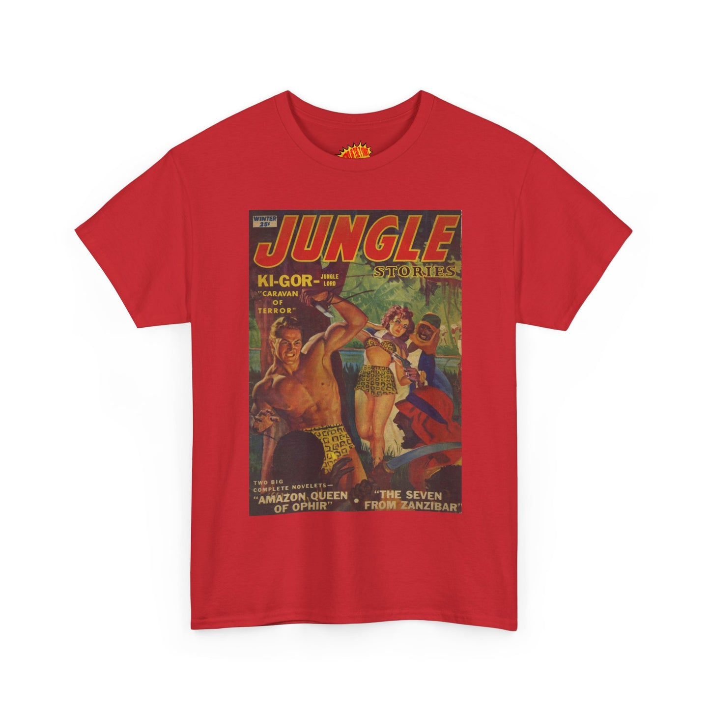 Jungle Stories Winter Comic Tee Shirt *Multiple Colors*