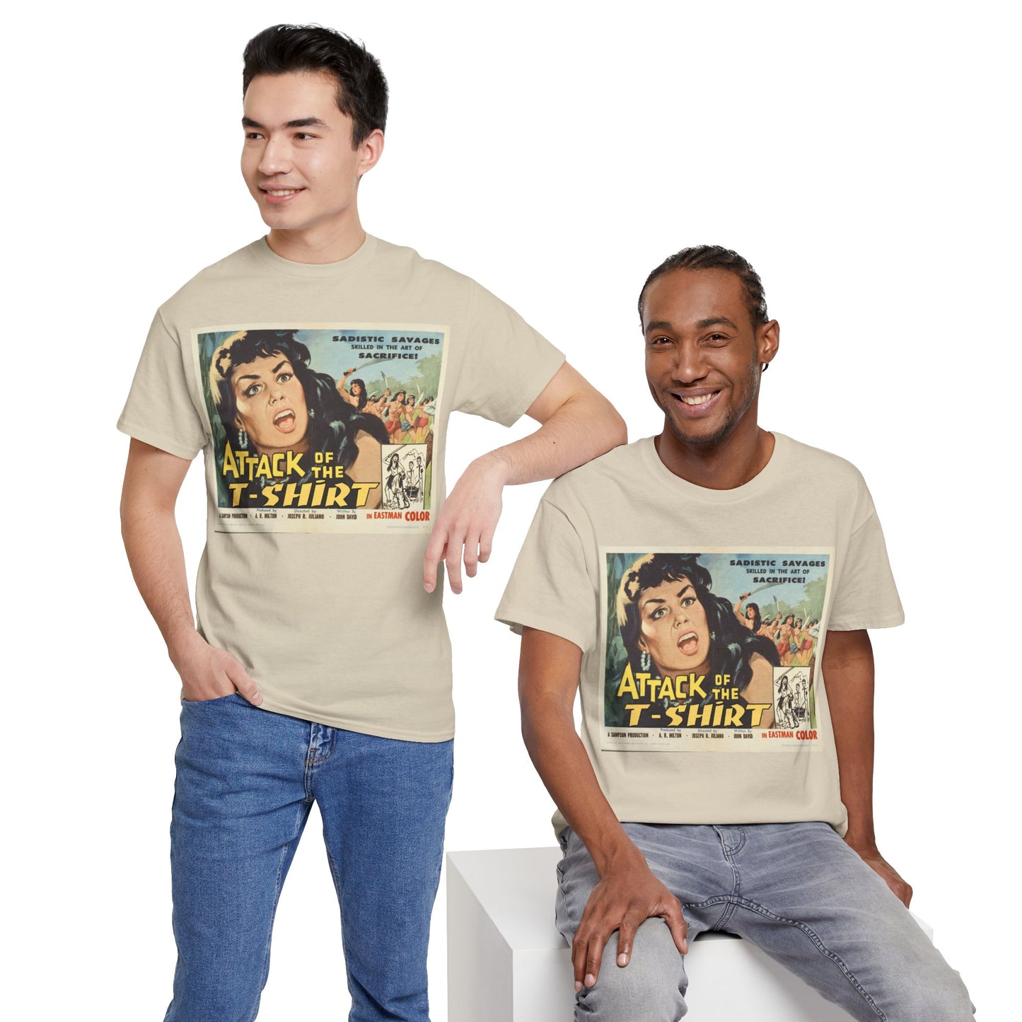 Attack of the T-Shirt Movie Poster T-Shirt