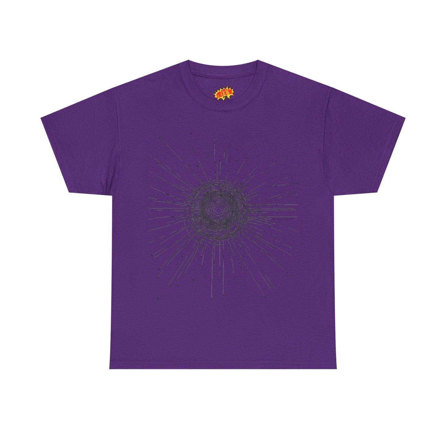 Circle Line Drawing Graphic Art Tee Shirt *Multiple Colors*