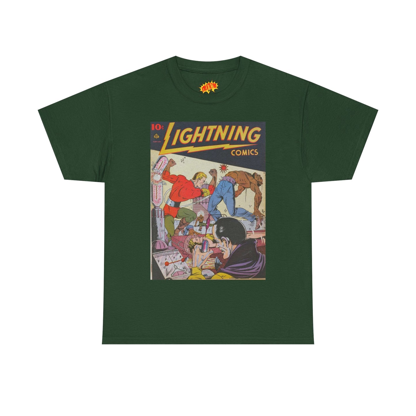 Lightning Comics February Comic Tee Shirt *Multiple Colors*