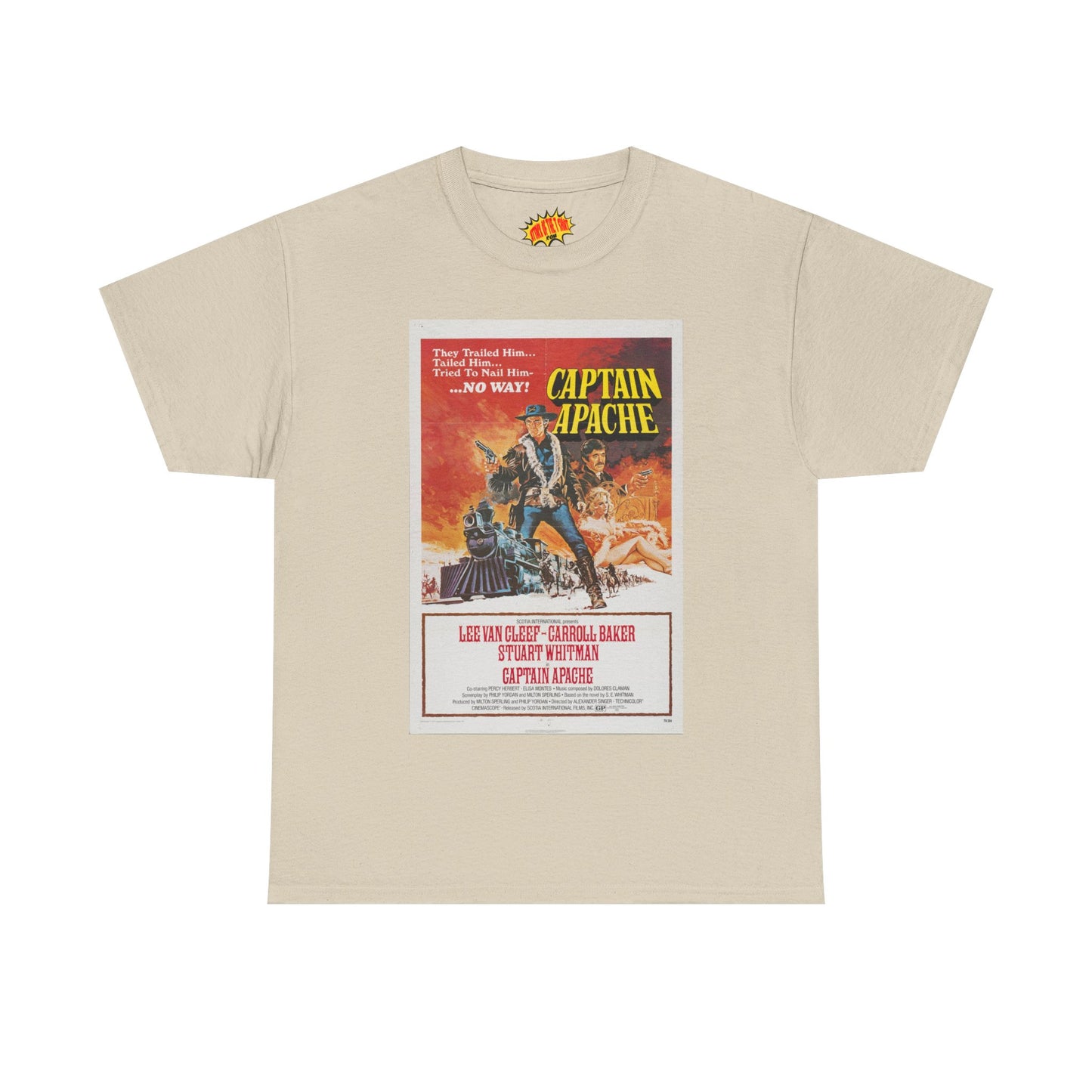 Captain Apache Movie Poster T-Shirt *Multiple Colors*