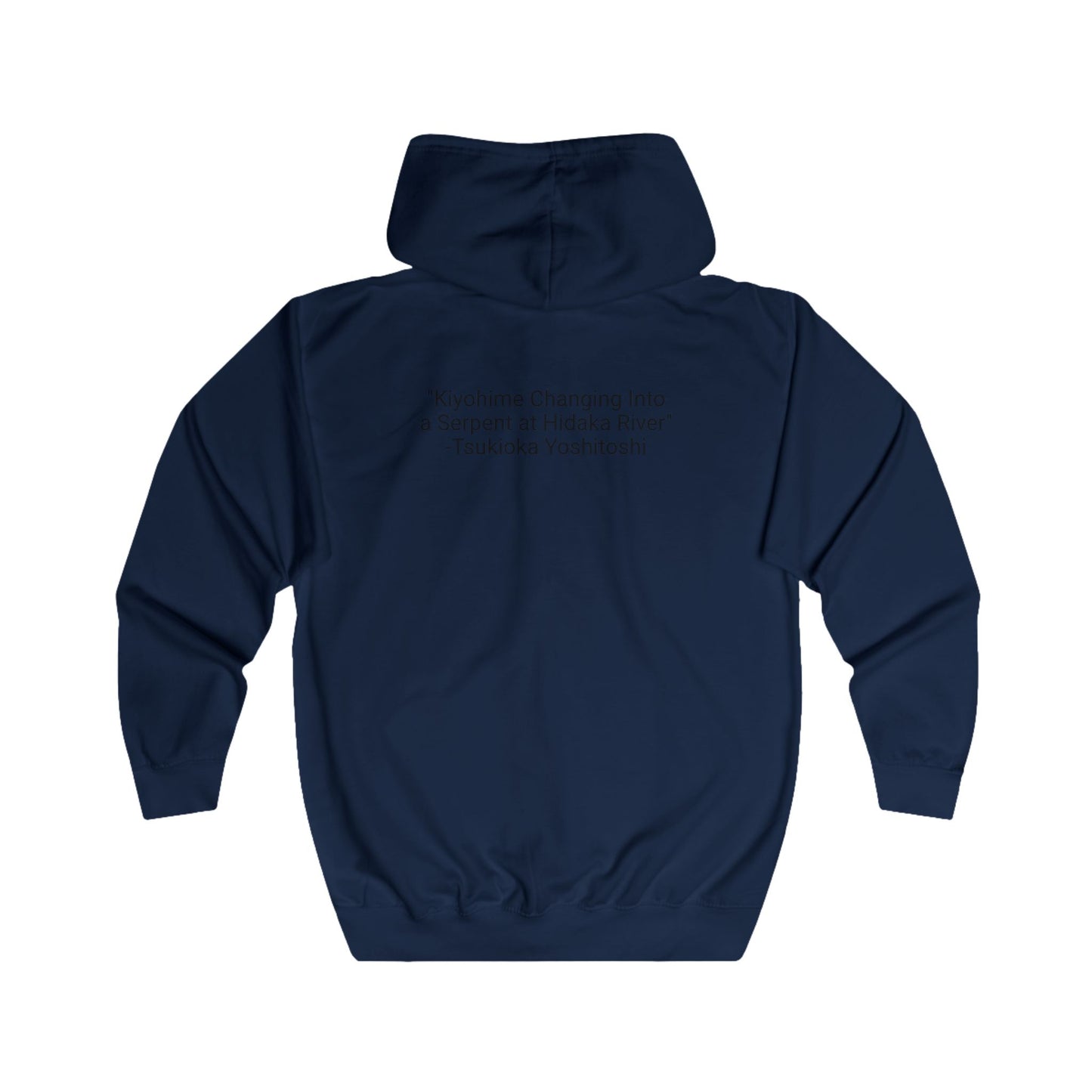 Kiyohime - 36 Ghosts Deluxe Full Zip Hoodie, Many Colors and Sizes