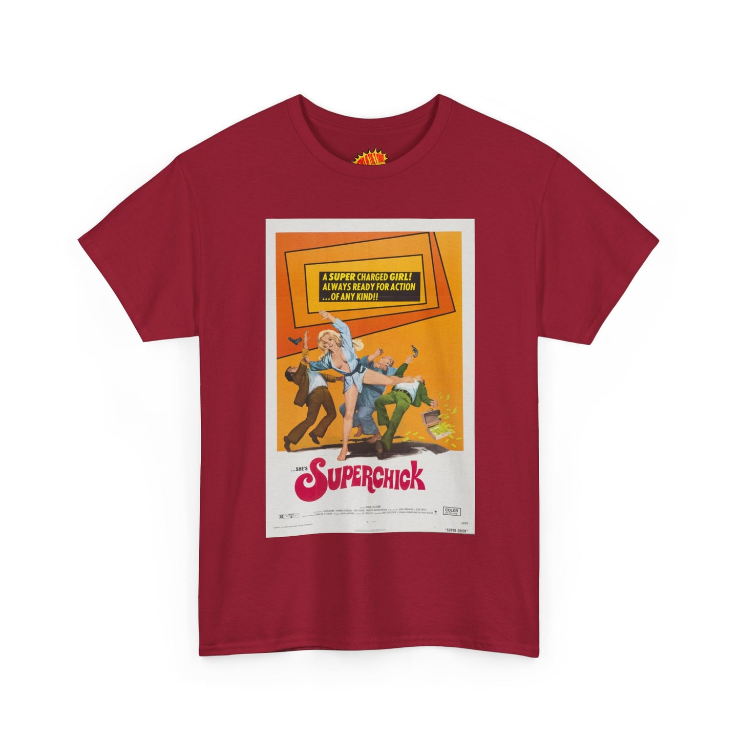 Superchick Movie Poster T-Shirt *Multiple Colors*