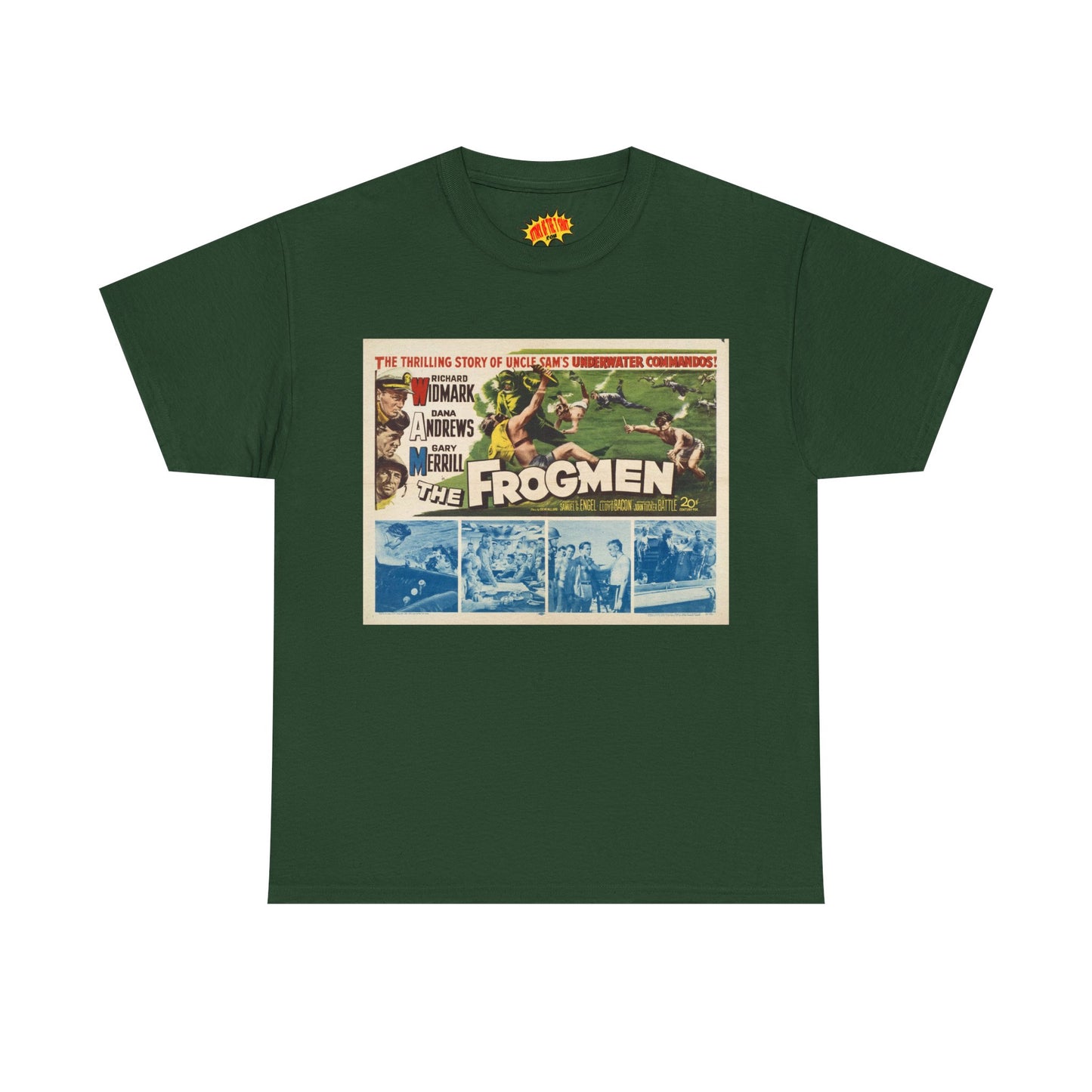 The Frogmen Movie Poster T-Shirt *Multiple Colors*