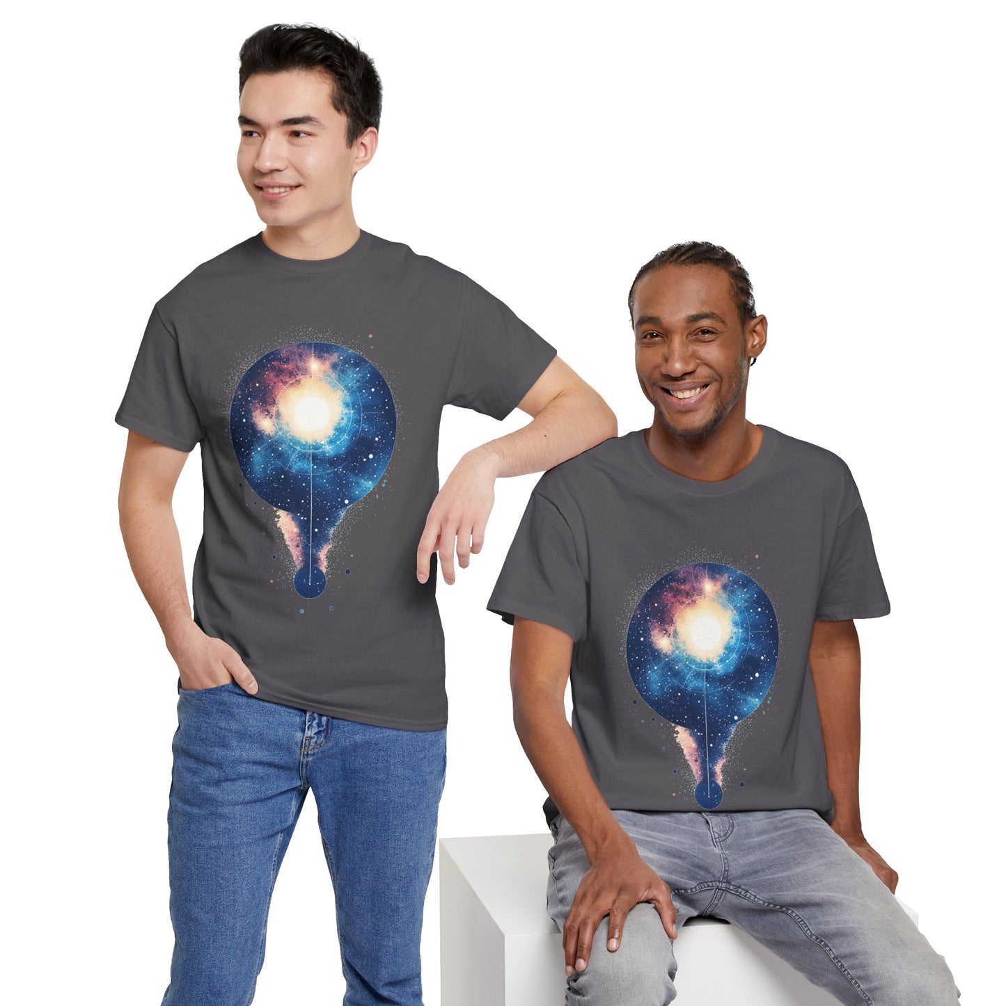 Star Galaxy Nebula Art Graphic Tee Shirt *Multiple Colors*