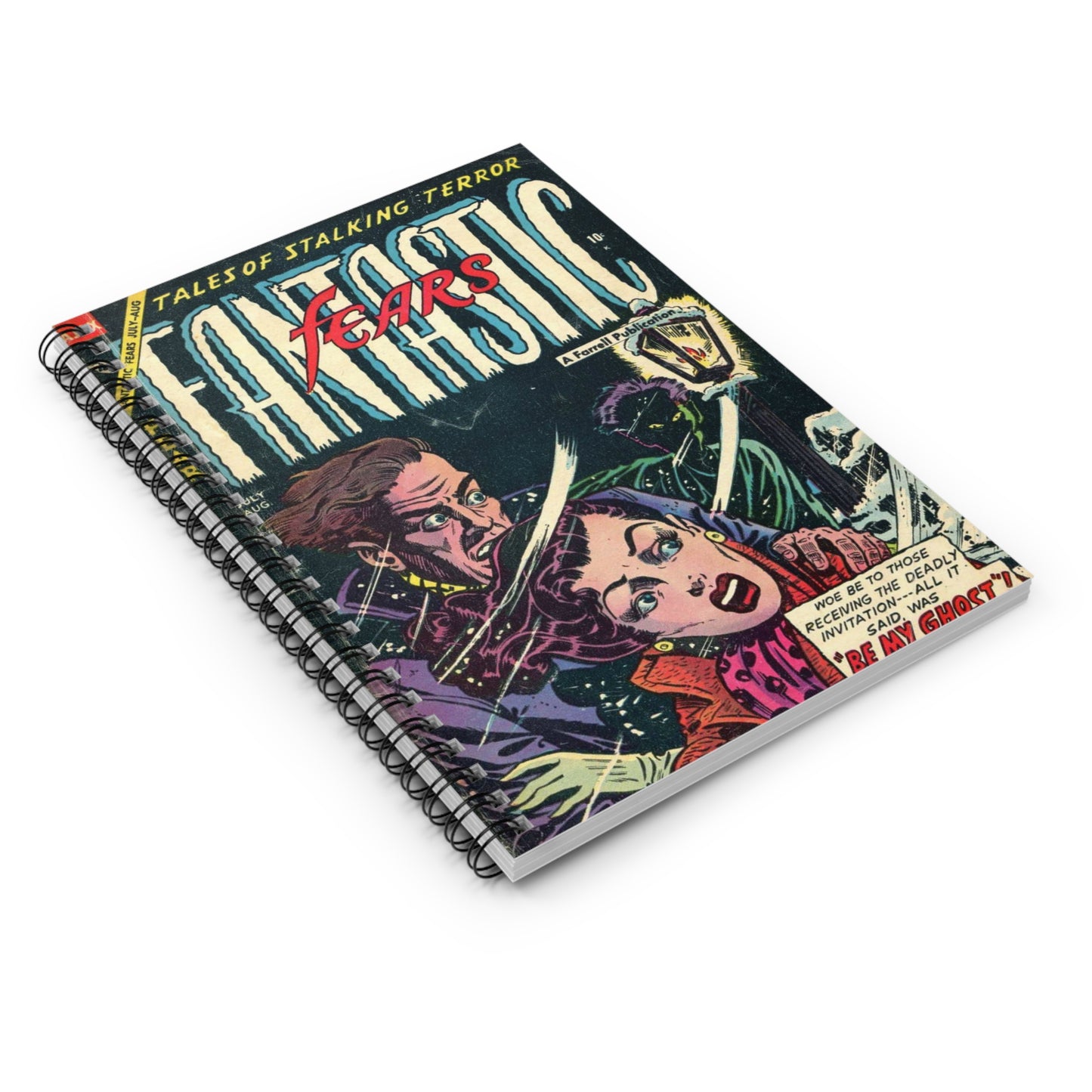 Fantastic Fears July - August Comic Cover Notebook