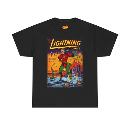 Lightning Comics August Comic Tee Shirt