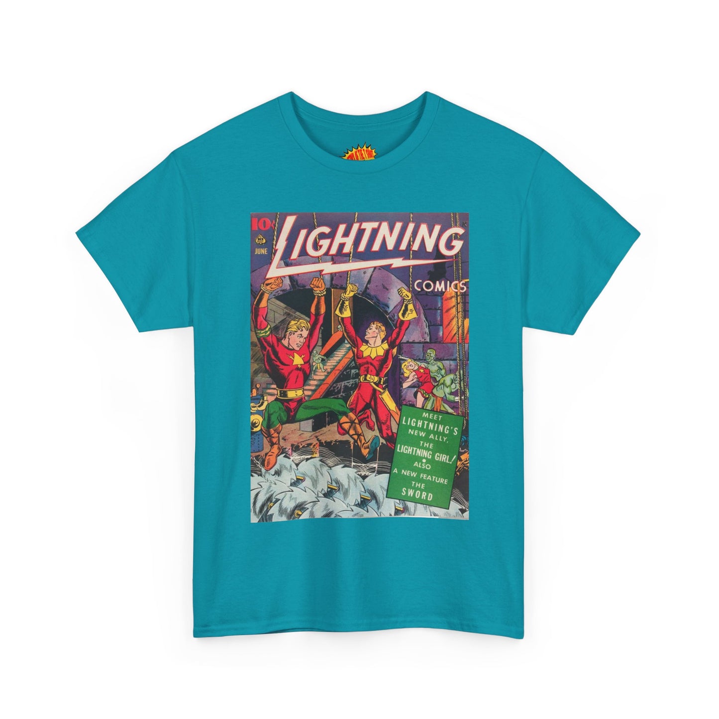 Lightning Comics June Comic Tee Shirt *Multiple Colors*