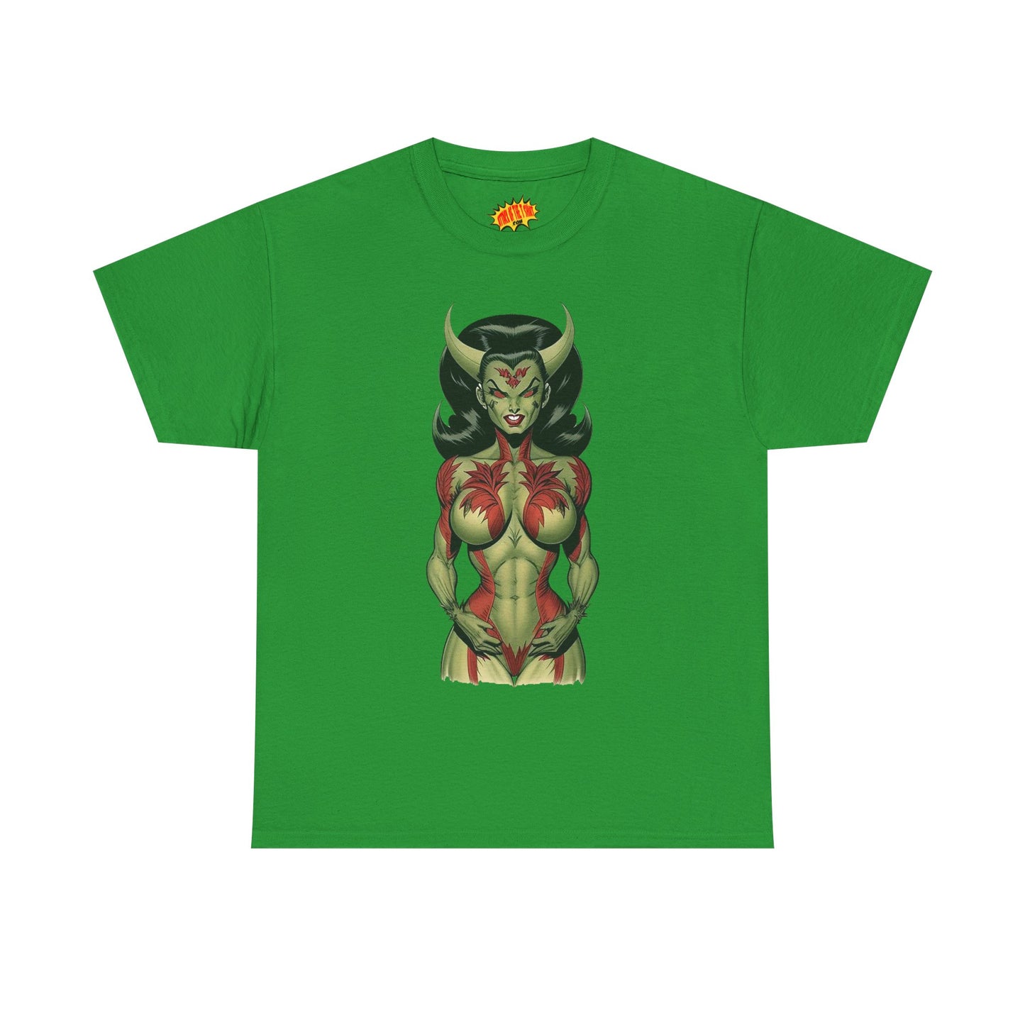 Flower Succubus Devil Fantasy Nature T-Shirt *Multiple Colors*