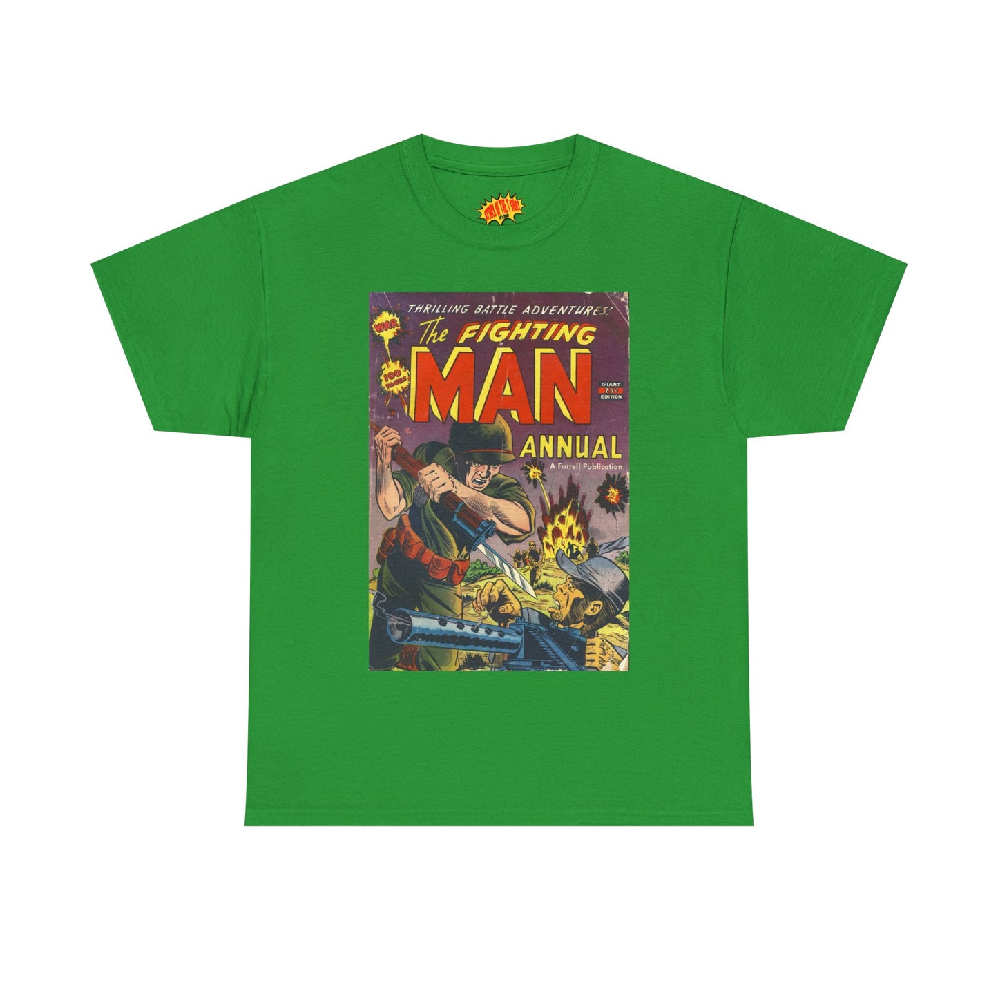 The Fighting Man Annual Comic Tee Shirt *Multiple Colors*