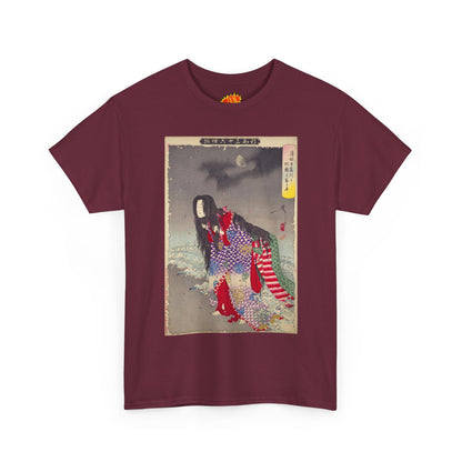 Kiyohime - 36 Ghosts Yoshitoshi Heavy Cotton Tee Many Sizes and Colors Available