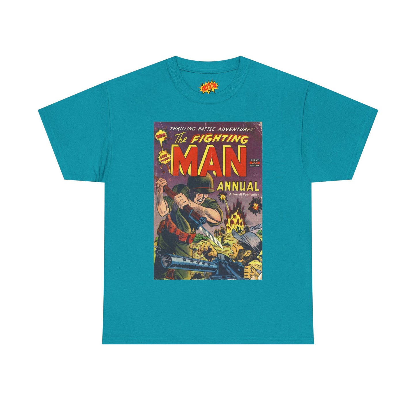 The Fighting Man Annual Comic Tee Shirt *Multiple Colors*